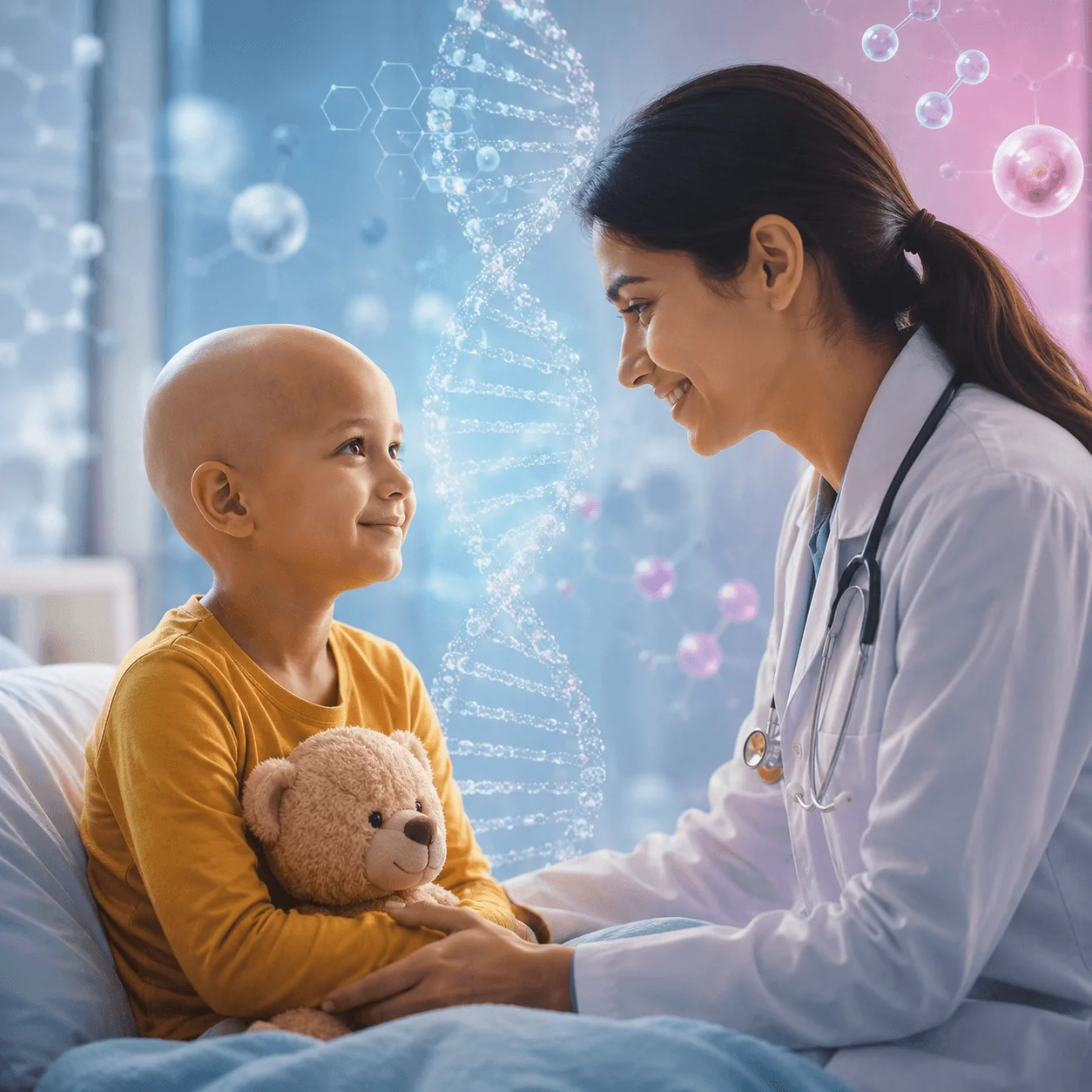 Precision Oncology <br><span class="text-secondary">for Every Child.</span>