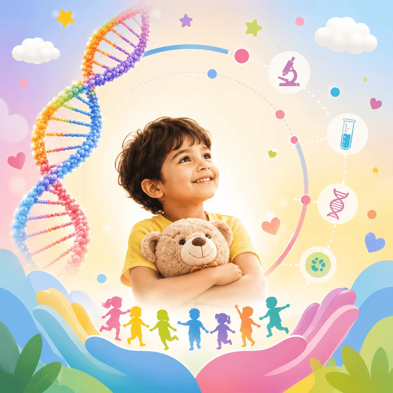 Precision Oncology <br><span class="text-secondary">for Every Child.</span>